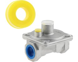 Regelbare Aardgasdrukregelaar 3/4″ voor NG/LPG Fornuizen