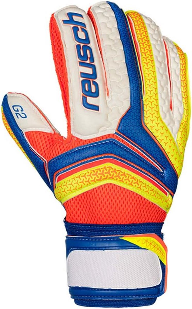 Voetbal Keepershandschoenen - Top Grip en Comfort in Blauw/Geel