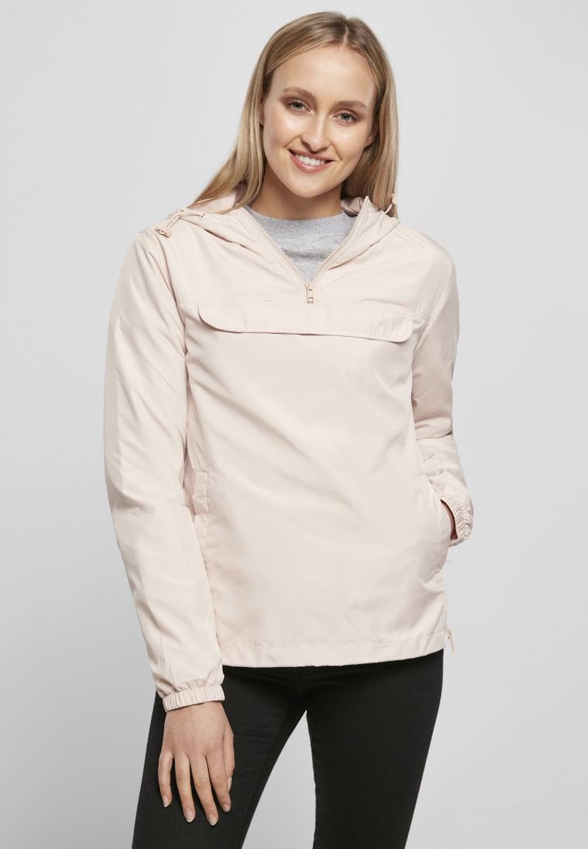 Build your Brand Ladies´ Basic Pull Over Jacket BY095 - Light Pink - L