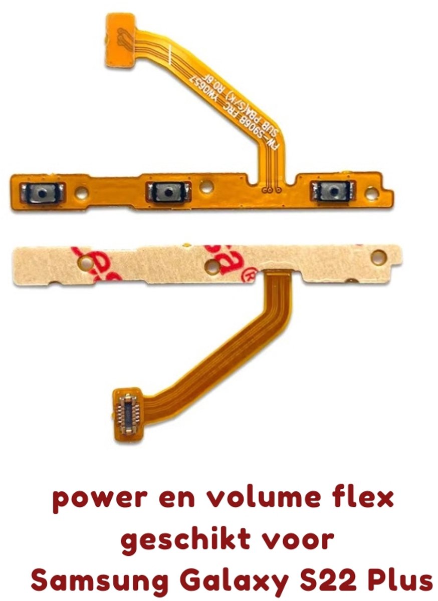 Power en volume flexkabel voor Samsung Galaxy S22 Plus