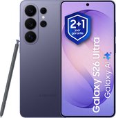 Samsung Galaxy S26 Ultra - 1TB - Cobalt Violet + 1 jaar extra garantie