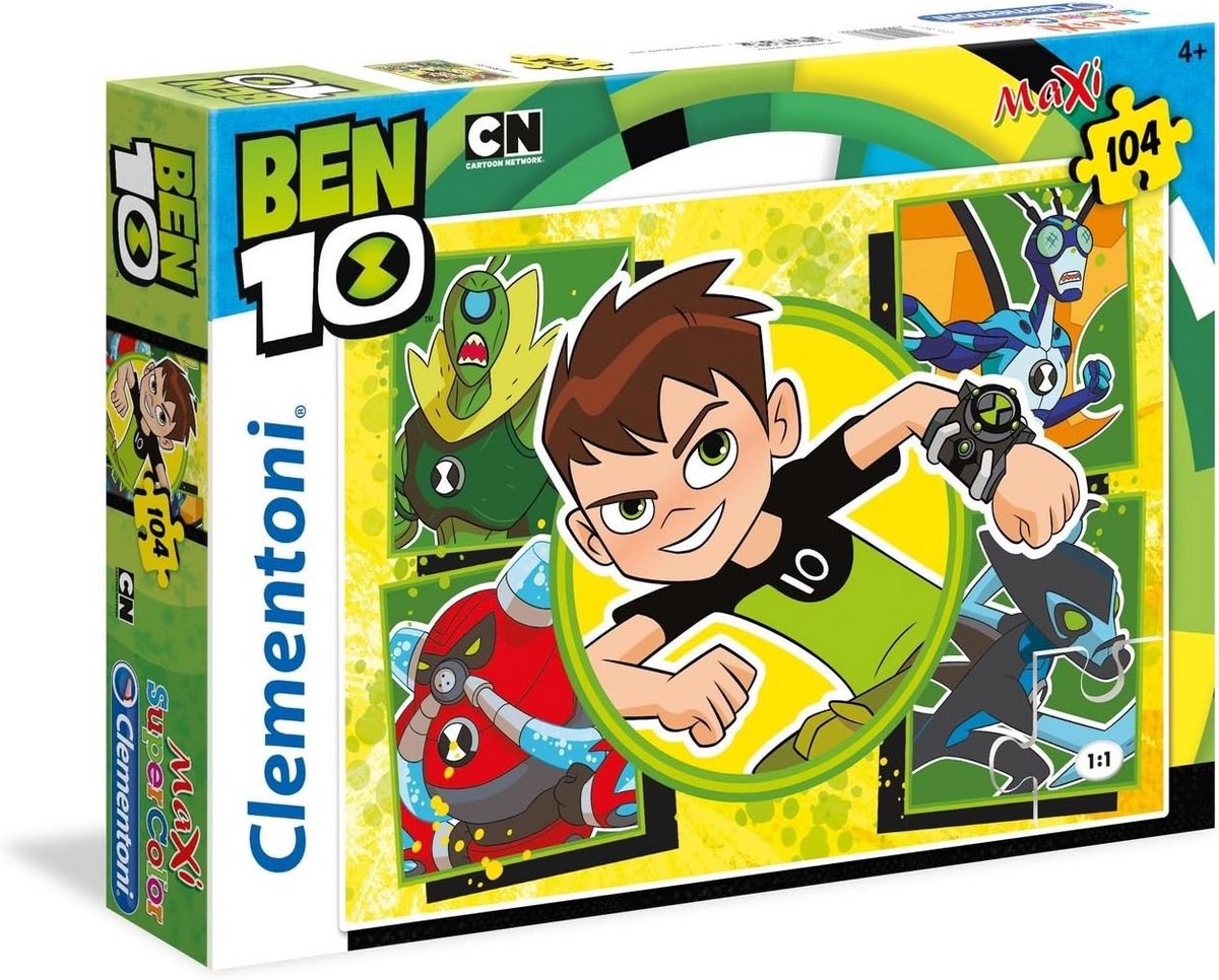 Grote Puzzel 104 Stukjes met Tijdsbewaking Thema