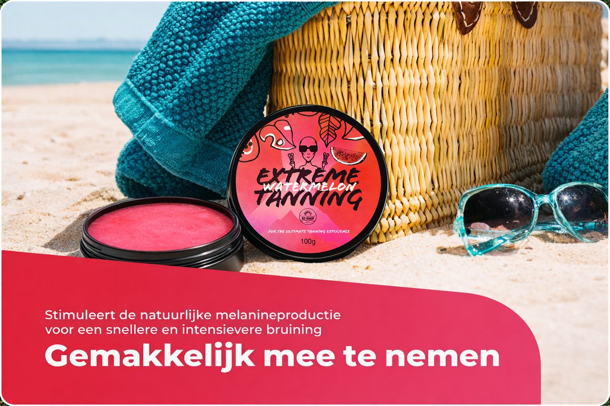 Extreme Tanning - Watermelon - 200ml - zonnebankcreme | Zonnebank | At-Shop | Sneller bruin | Zonnecreme | Zonnebrand| – foto 4
