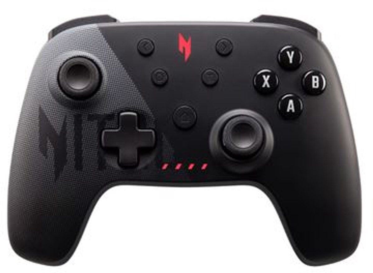 Acer Nitro NGR300 - Retail Pack - gamepad - wireless - Bluetooth - Zwart- voor PC, Android, iOS