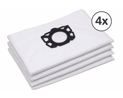 BukkitBow - Set Stofzuigerzakken Geschikt voor Karcher WD 2 PLUS & WD3 series - KFI 357 Stofzuigerzak 2.863-314.0 Stofzuiger - Set 4 Stuks