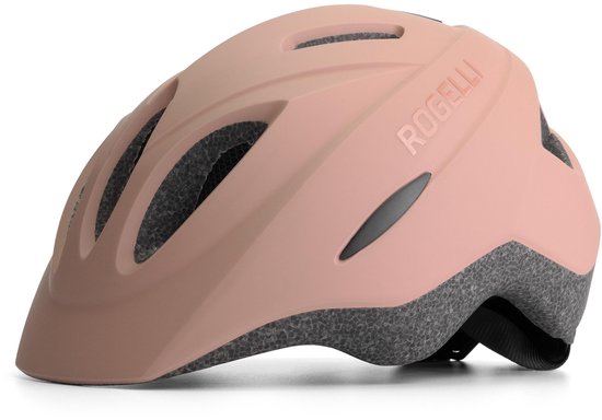 Rogelli Start Fietshelm Kinderen - Helm voor Jongens en Meisjes - Roze Pastel - 48-52 cm