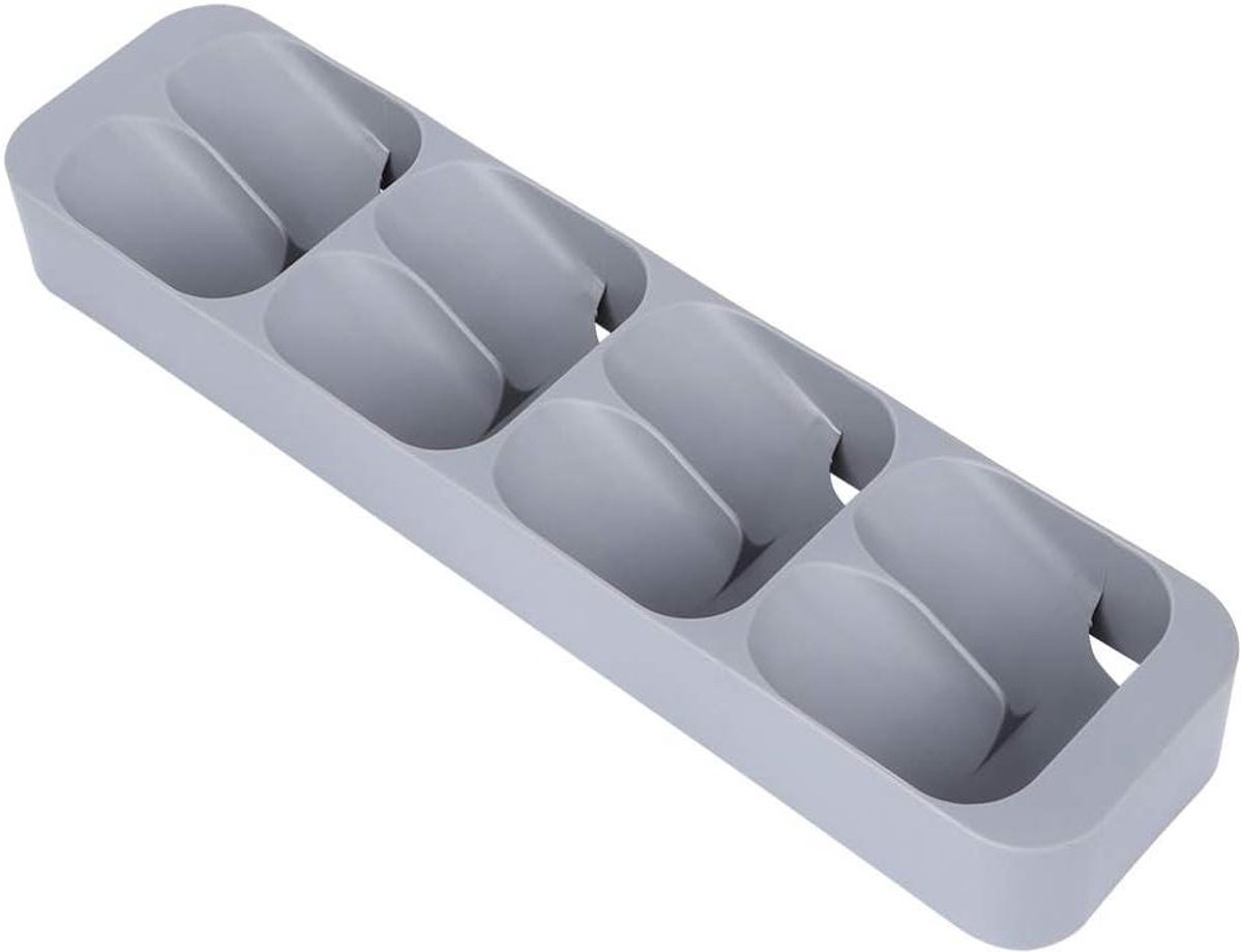 Kruidenrek met 8 roosters voor keukenlade opslag - Multifunctioneel en anti-slipbasis