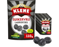 Klene Lauriertjes - Drop - Laurier - Suikervrij - 12x110g