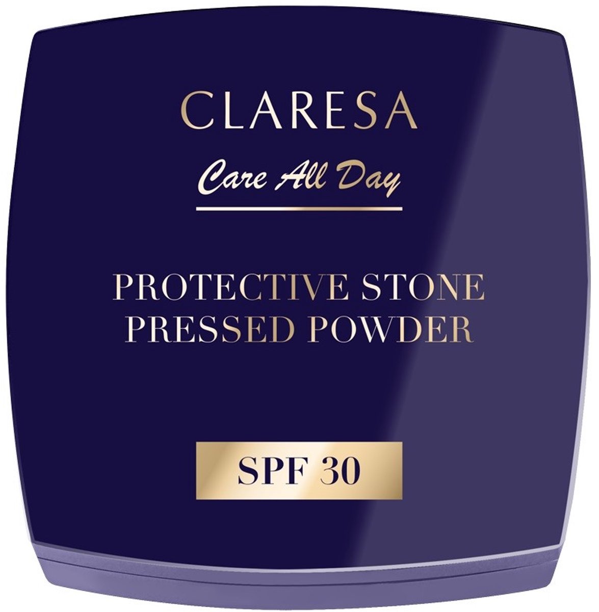 Protective Stone Pressed Powder - SPF 30 - Minerale Filters - Transparant Fixeerpoeder - Met Vitamine E & Allantoïne - Natuurlijke Satijnen Finish - Vegan