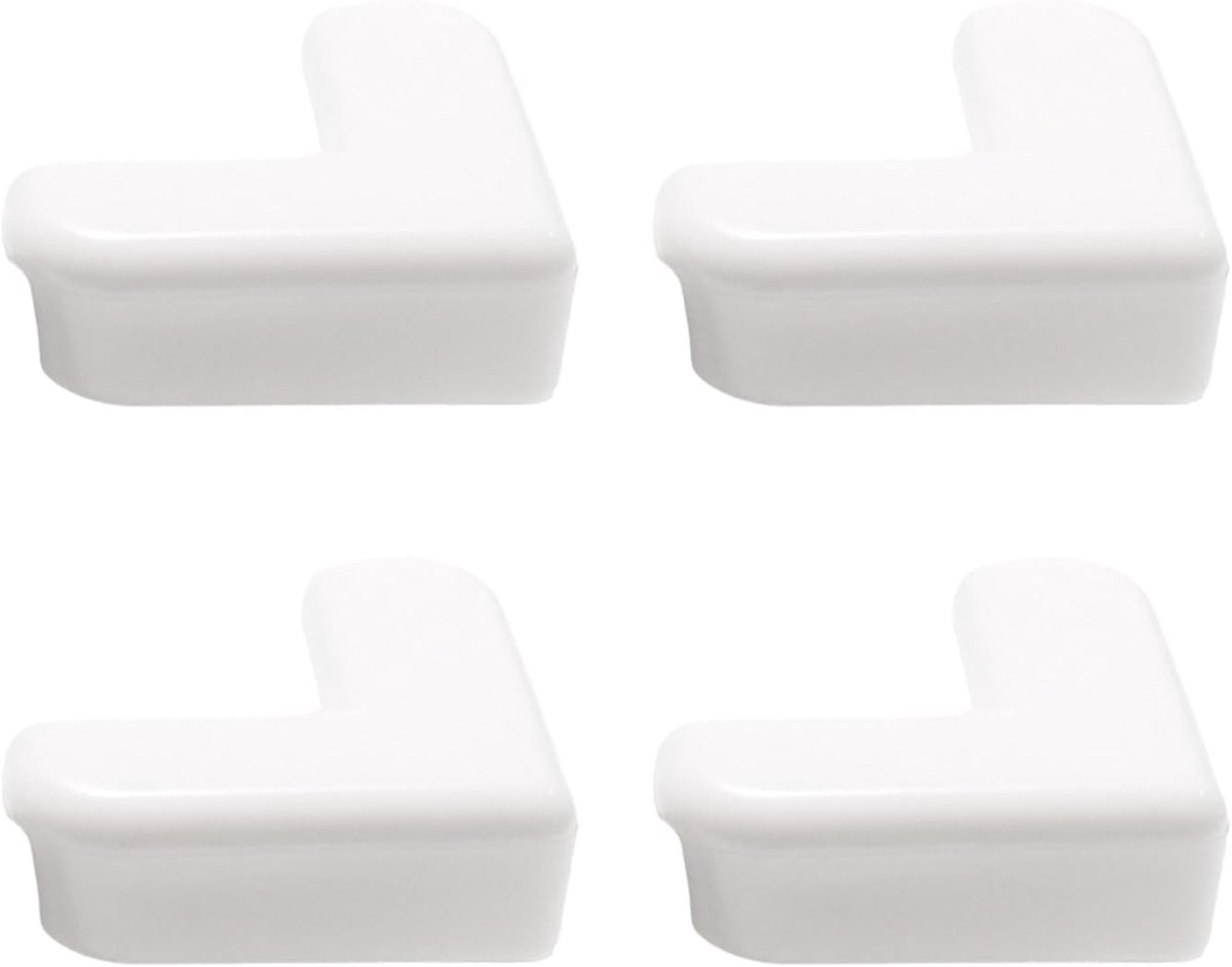 Hoekbeschermers Meubels - Rand Bumpers - Bescherming Huis - Zelfklevend Schuim - 25x25x25 mm - Wit