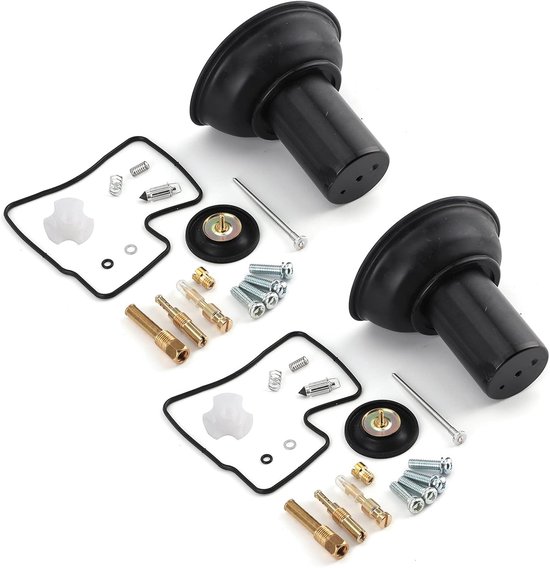 Carburateur Reparatie Kit - Onderhoud Tool - Motorfiets Reparatie - Duurzaam Metaal Rubber - 2 Sets van Merkloos — afbeelding 2
