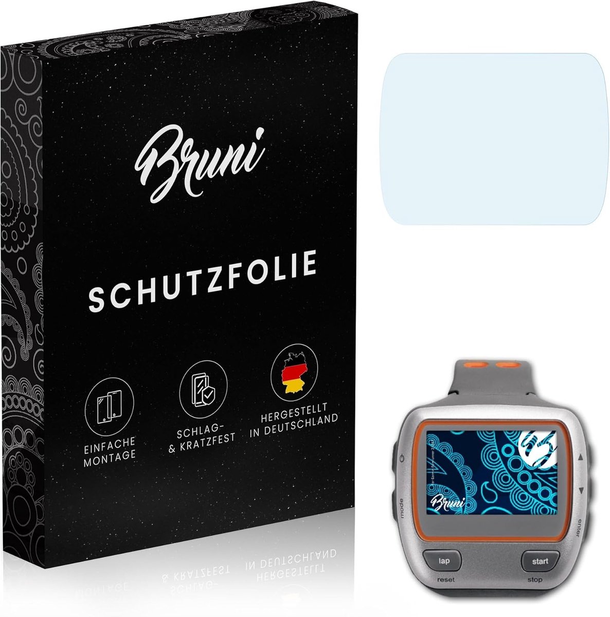 Schermfolie Set - Display Bescherming - GPS Tracker - Made in Germany - 42x32mm - Helder