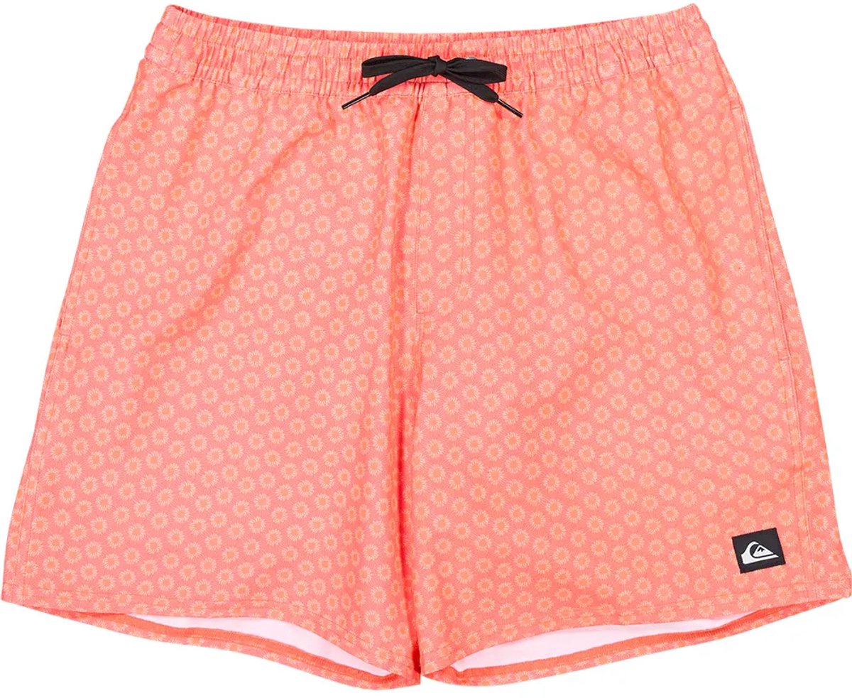 Quiksilver Stretch Printed Volley 16´´ Zwembroek L Man Koraal