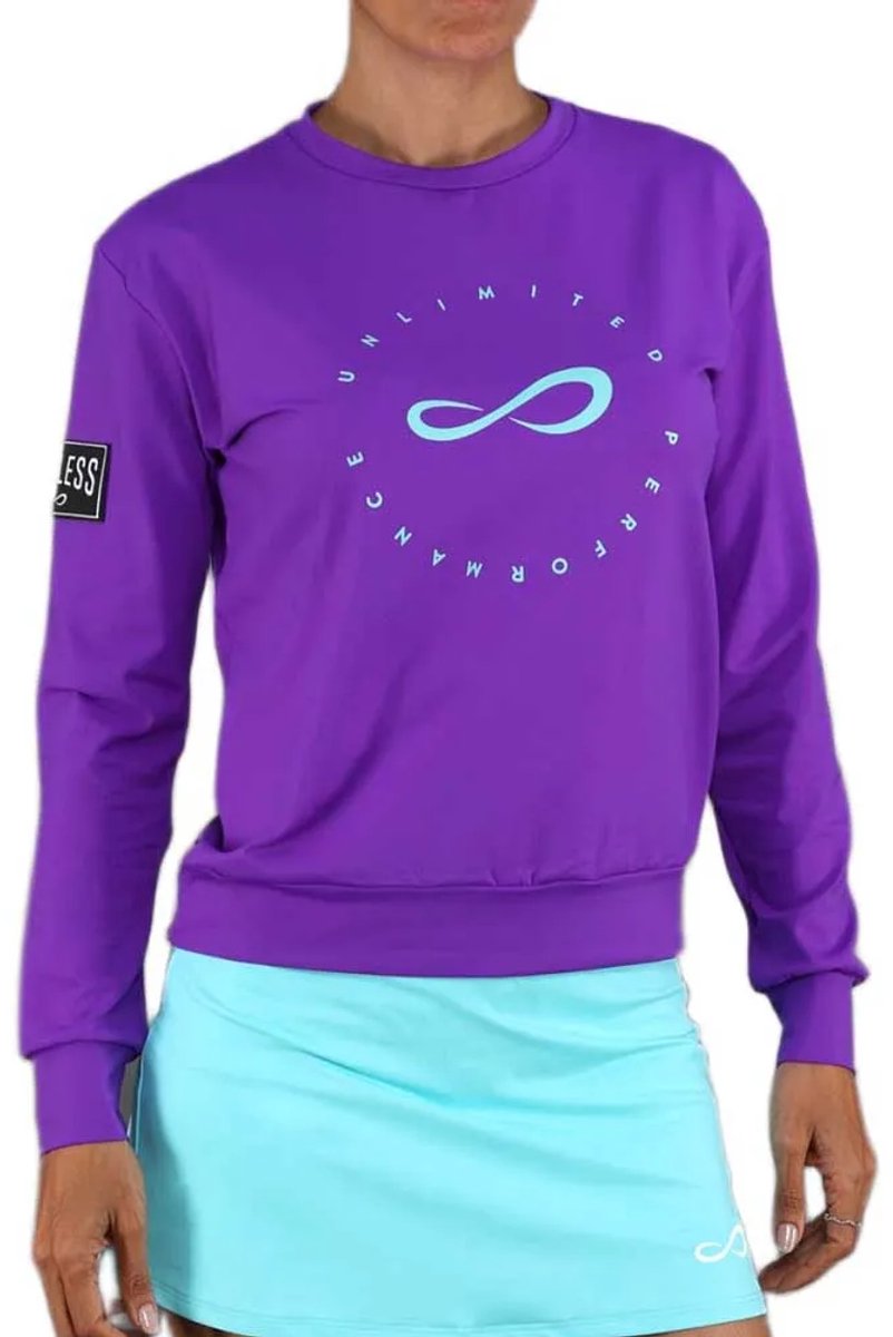 Endless Inner Tech Sweatshirt Paars M Vrouw