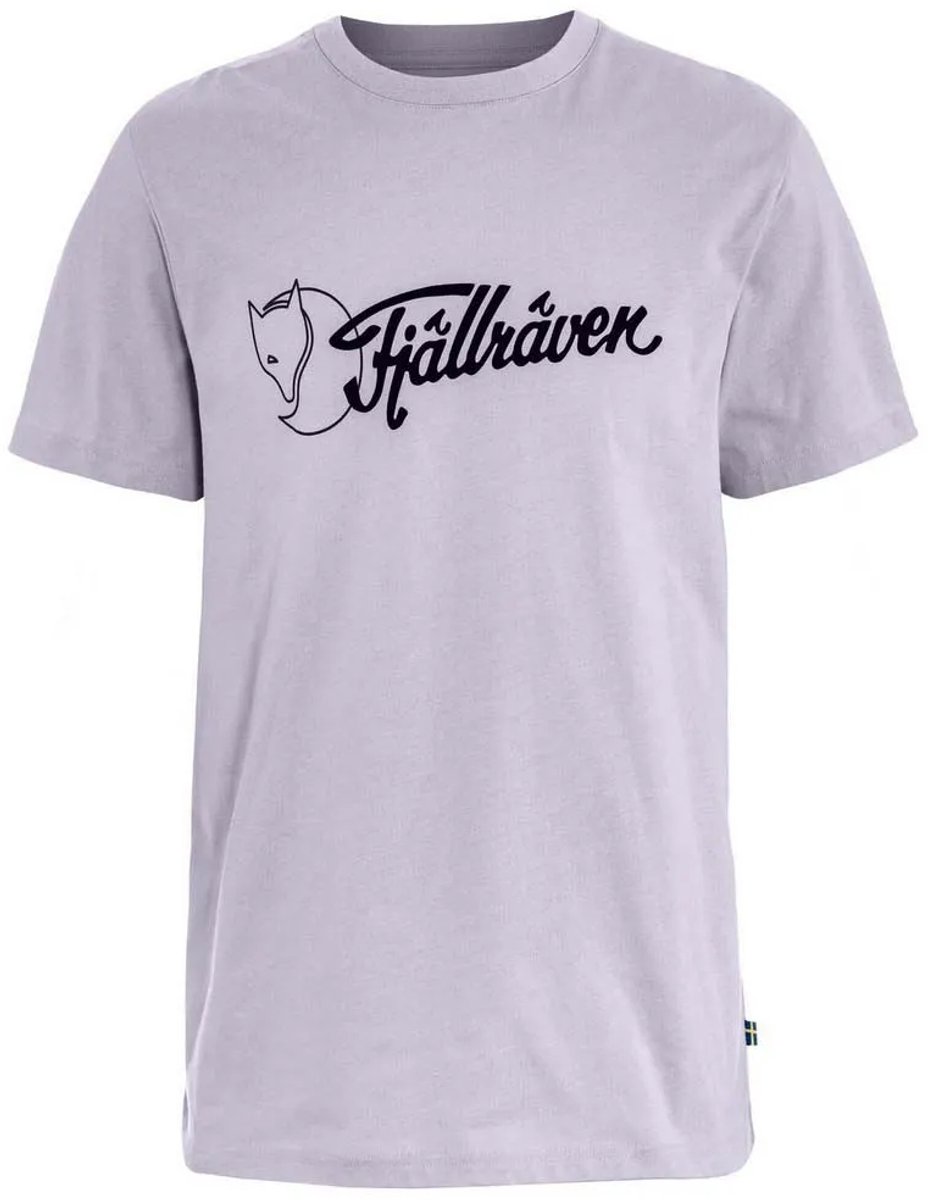 Fjällräven Archive Logo T-shirt Met Korte Mouwen Paars M Man