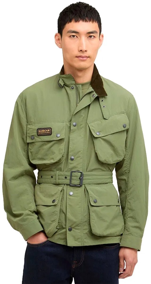 Barbour Contemporary A7 Showerproof Jas Man Groen