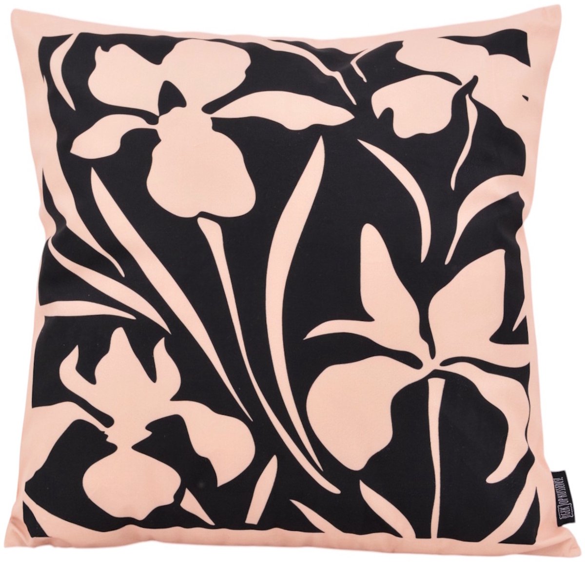 Gek op Kussens! Sierkussen Abstract Tulips | 45 x 45 cm | Katoen/Polyester lichtroze