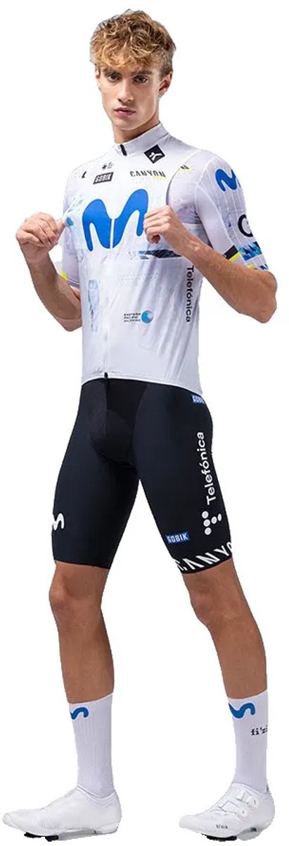Gobik Teams Plus 2.0 Movistar Team 2026 Gilet Blauw L Man