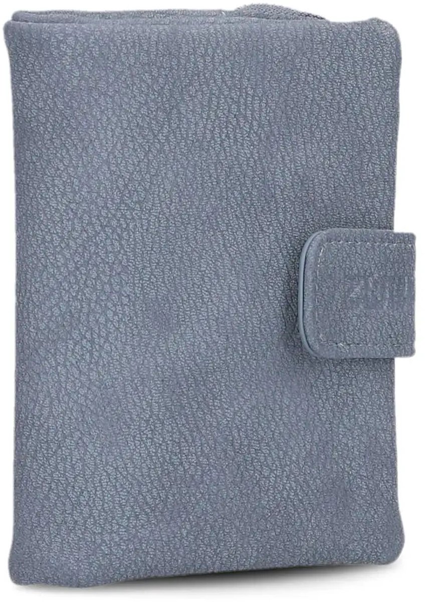 zwei portemonnee M.Wallet MW5 Nubuk-Sky blauw