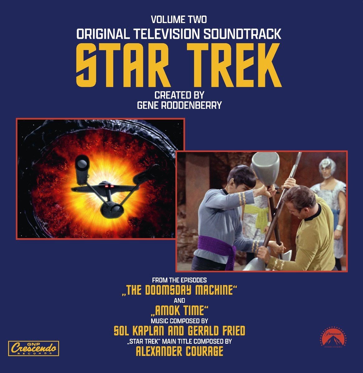 Various Artists - Star Trek: Original Television Soundtrack Volume Two (LP)