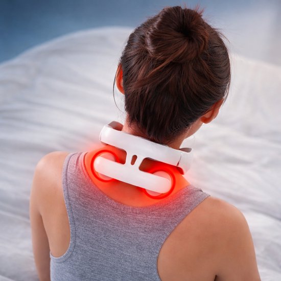 Nektiva Massage Nek - Nek Massage Apparaat - Voor Nek - Nekmassage Apparaat - Nekoplossing - Draadloos - TENS Apparaat - Goudly Nekpulse