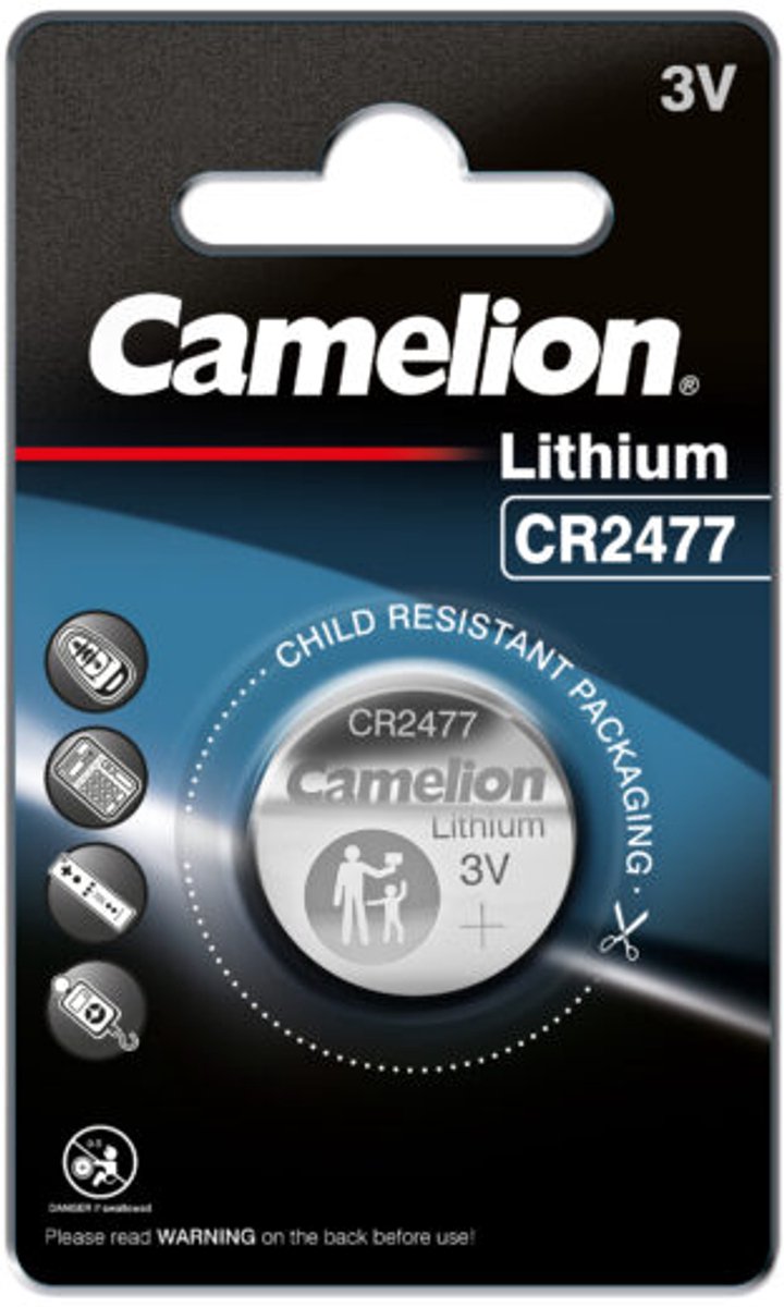 Camelion Lithium CR2477 3V blister 1