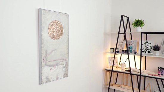 YS Schilderij White 100x50