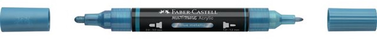 Acrylmarker Faber Castell Multimark 292 blue metallic - FC-185993
