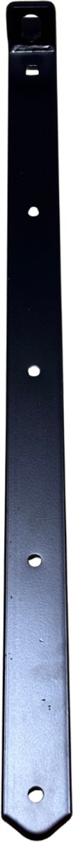 WL4 LUX-27 Verstelbaar Scharnier 67 cm dikte 5 mm Zwart