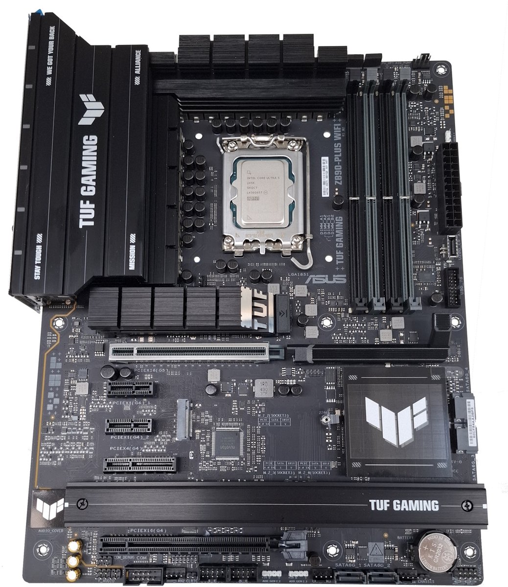 Azerty Combokit ASUS Ultra 5 Plus - Combokit - Intel Core Ultra 5 250K Plus - ASUS TUF Gaming Z890-Plus WiFi