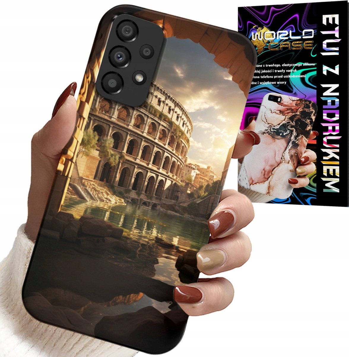 HOESJE VOOR SAMSUNG A52 / A52S - ROME COLOSSEUM ROMEINEN OUDHEID