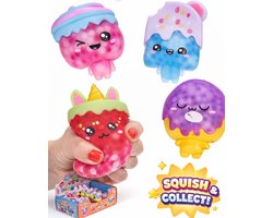 Squishy Fruit knijpbal - 1 exemplaar - 6 cm - Met Waterbeads - Sensorisch speelgoed
