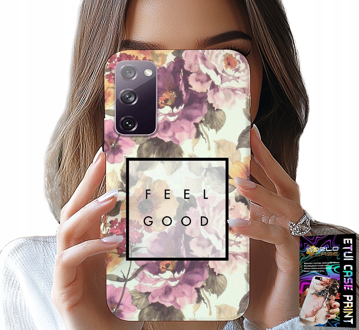 Hoesje voor Samsung Galaxy S20 Lite - Bloemenpatroon, modieus voor dames + glas