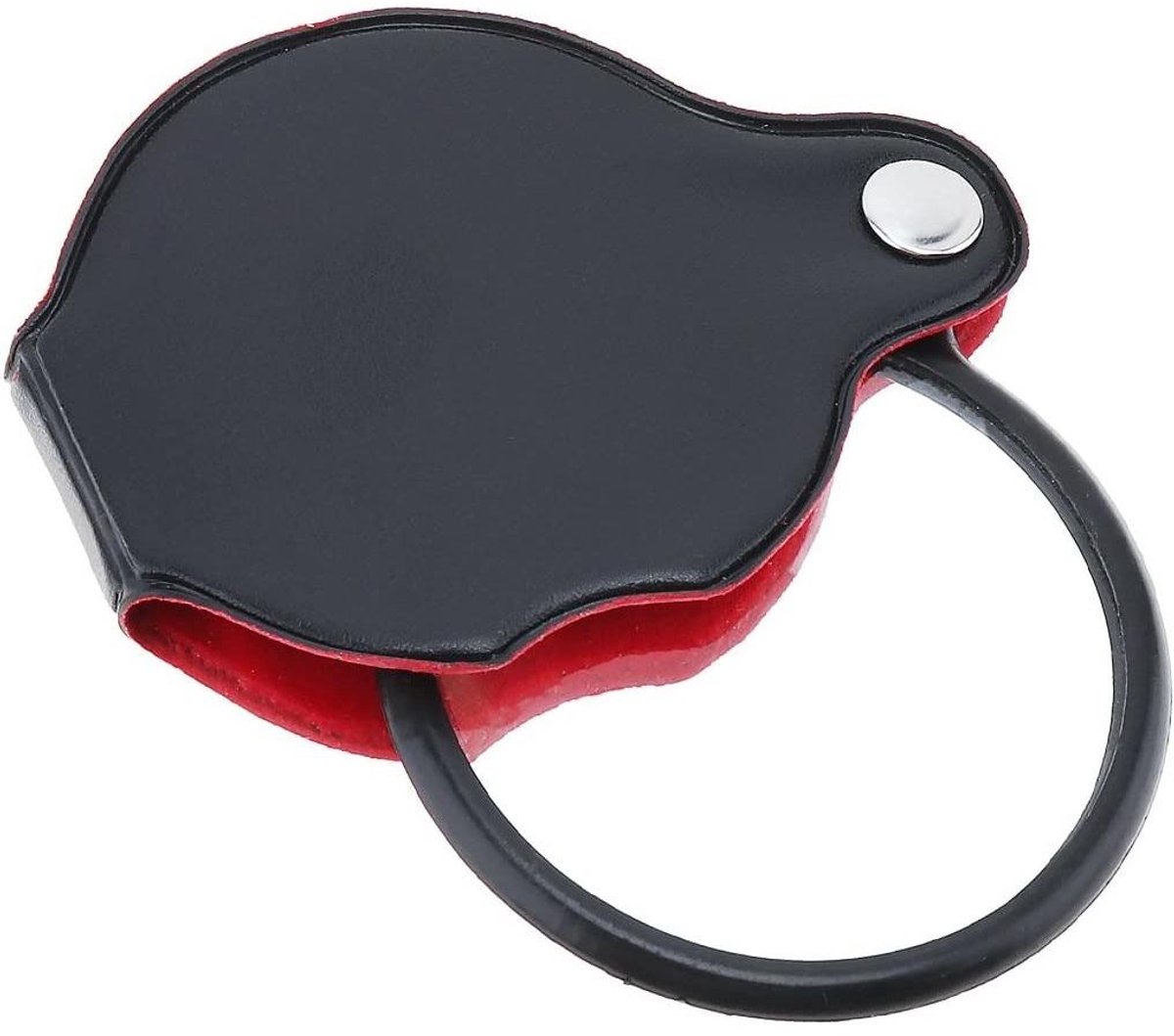 TuseRxln Zakloep - Vergrootglas - Compact en Met Beschermhoes - 1 Stuk - Voor Lezen en Detailonderzoek Zwart