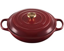 Le Creuset Gietijzeren campagnard 26cm 2,2L Garnet