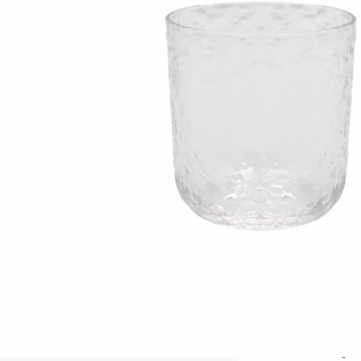 Leeff Water Glass Wesley – Waterglas - Methacrylaat Recyclebaar - Vaatwasserbestendig - Clear/Transparant