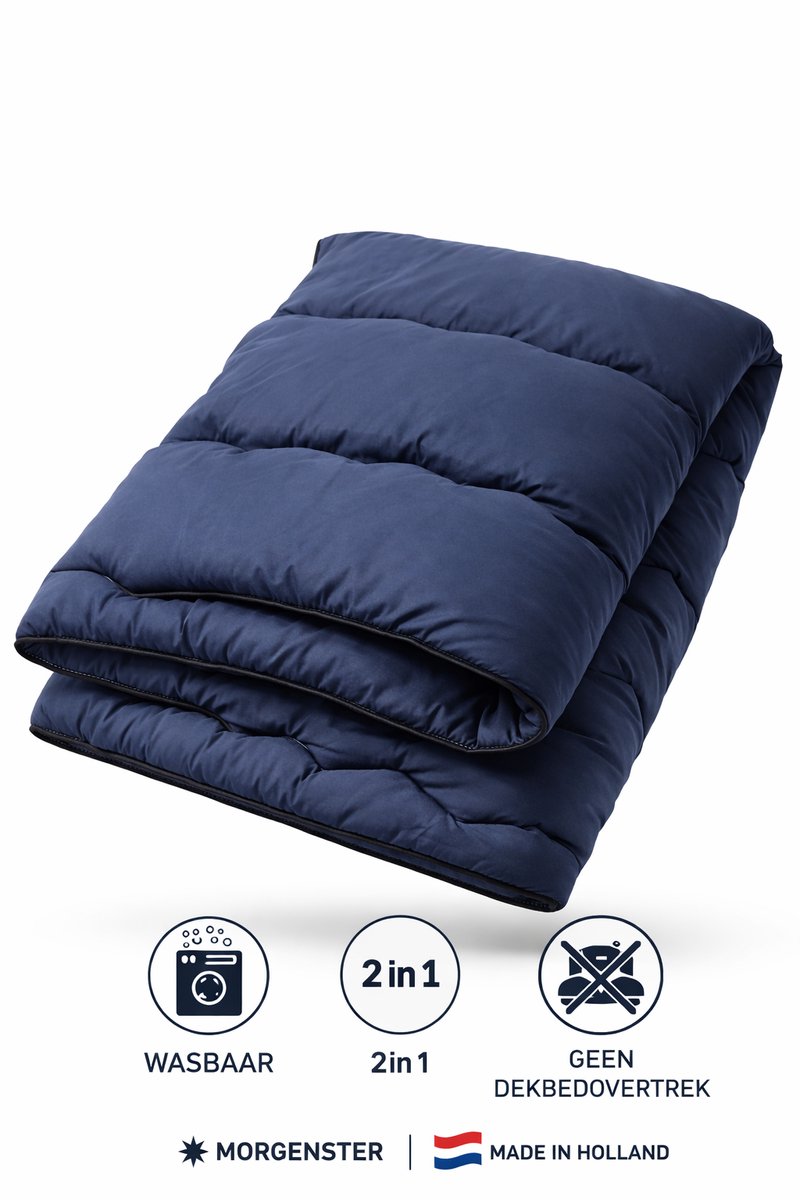 Morgenster® Eazzy Beds dekbed en dekbedovertrek in 1 wasbaar 240x220