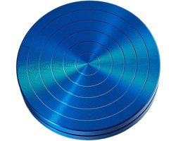 Draaiplateau Dans - Ballet Draaischijf - Dans Training - Aluminium Legering - 80 x 23 mm - Blauw