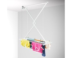Foxydry Mini 152 cm plafond droogrek - wit - handbediend