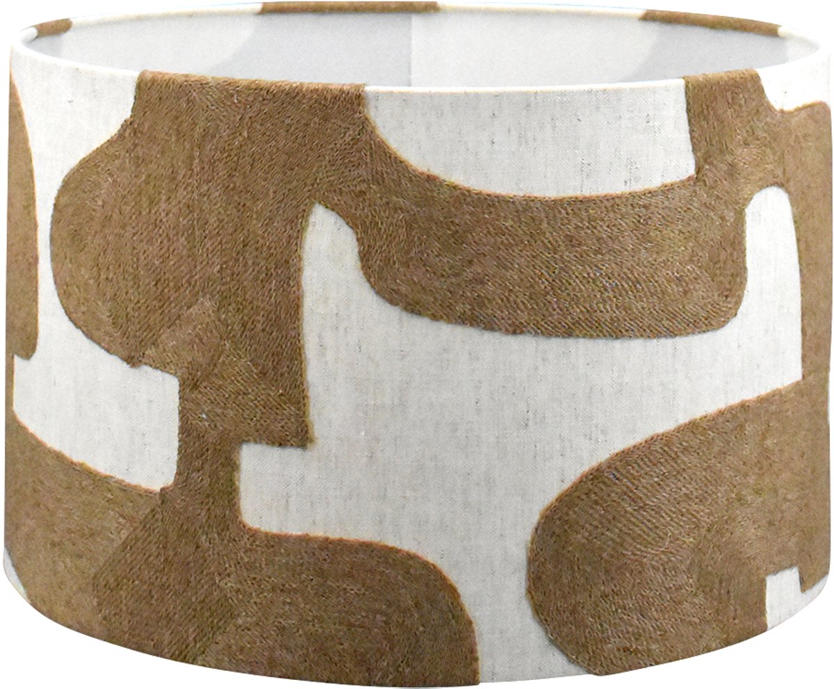 Lampenkap Cilinder - 20x20x15cm - New Look tabac