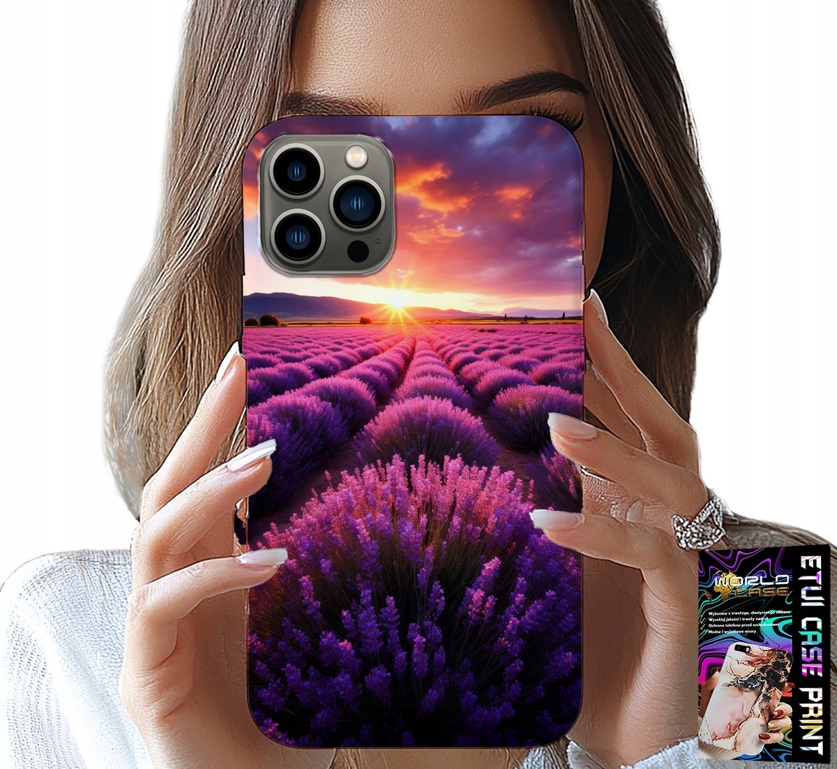 iPhone 11 Pro Max hoesje - Lavendelveld, prachtige landschappen, patronen