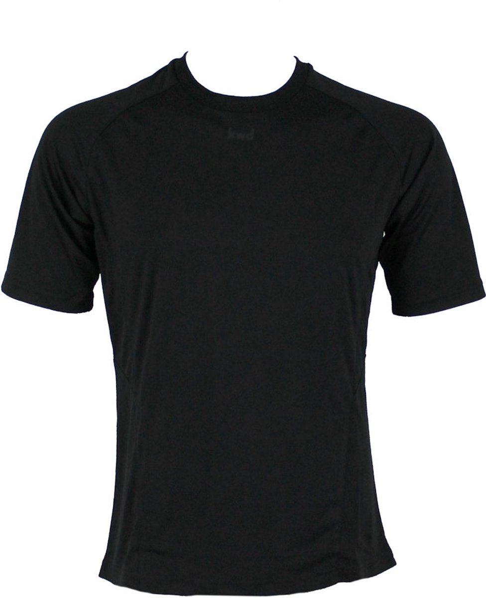 KWD Sportshirt Bueno km, mt 164/S, zwart