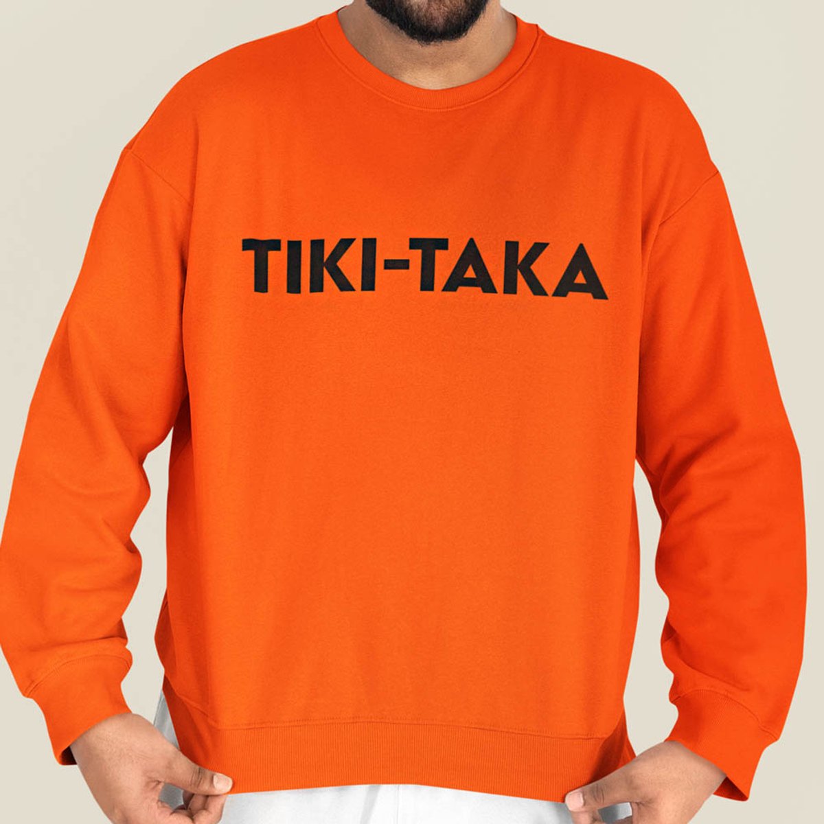 Oranje WK-EK Trui Tiki-Taka 4XL
