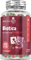 maxmedix Biotica Gummies voor Kinderen - 1 miljard CFU - Natuurlijke appelsmaak - 90 gummies voor 45 dagen voorraad - Gelatinevrij