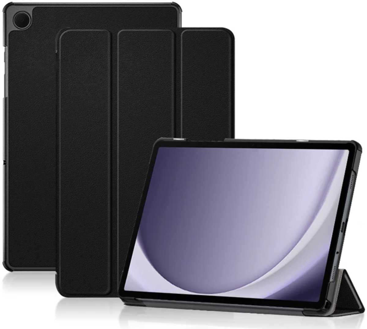EtuiTab Samsung Galaxy Tab A9 - Tablethoes - Donkerblauw - Magneetsluiting - 2023