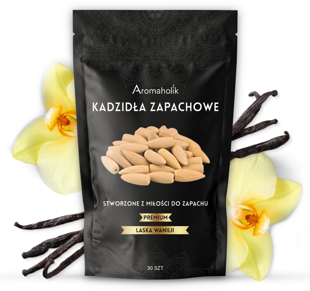 Aromaholik - Wierook - XL - Natuurlijk - Vanille