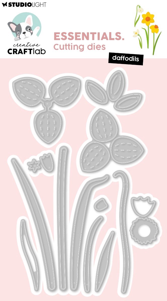 Cutting die Daffodils- Essentials nr. 1107