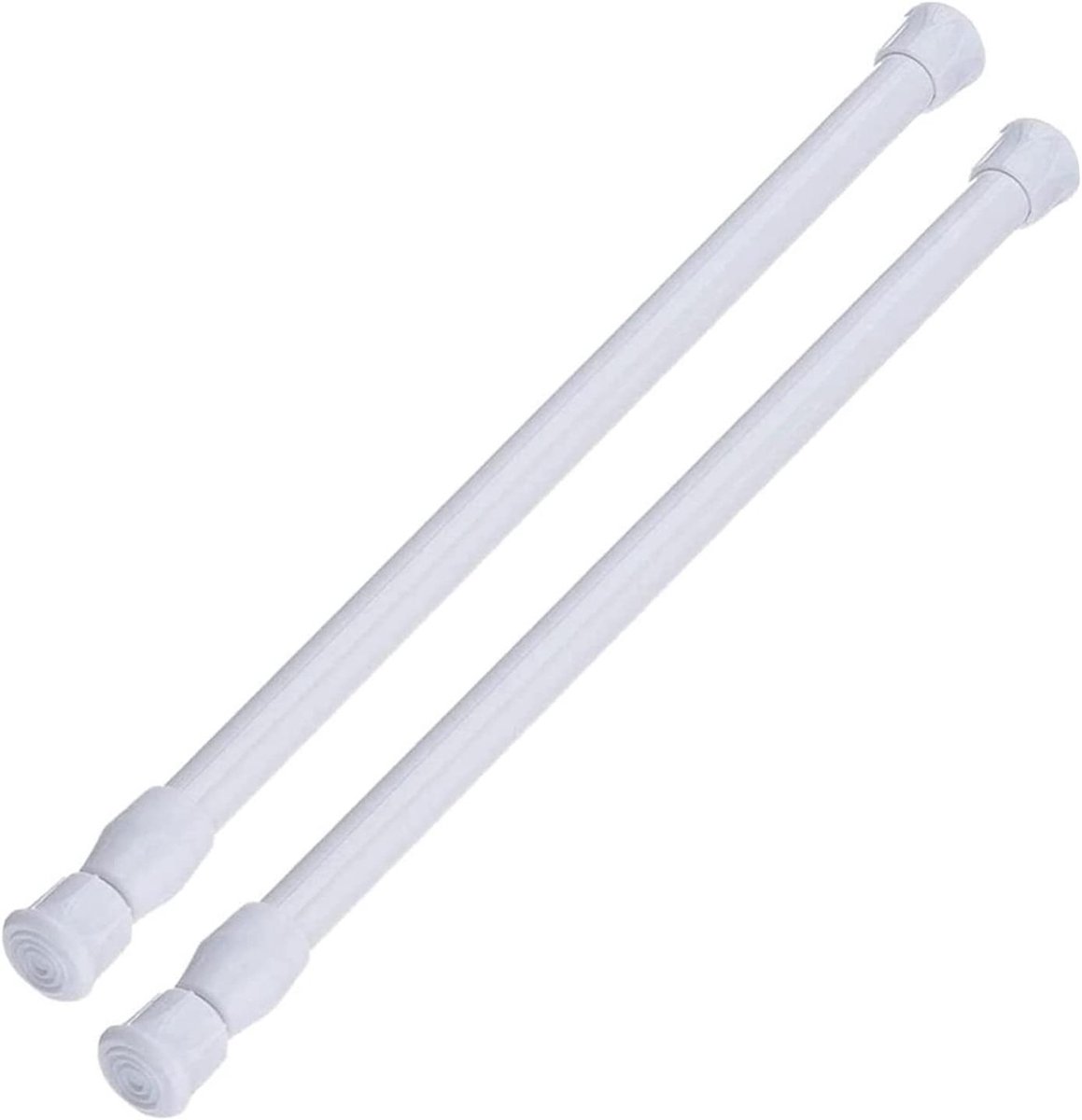 Tension Rod - Koelkastorganisator - Verstelbaar -2 Stuks - Wit