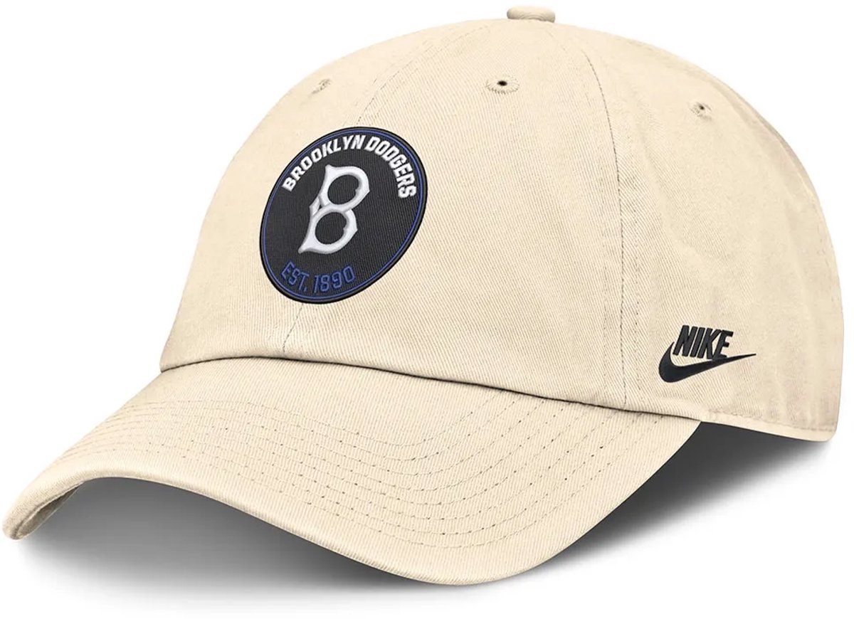 Nike Mlb Club Unstructured Brooklyn Dodgers Pet M-L Natural