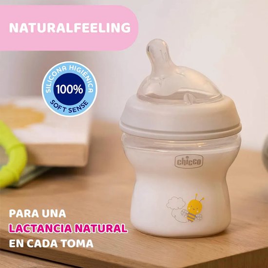Chicco Zuigfles Natural Feeling 150 Ml Transparant van Merkloos — afbeelding 5